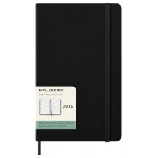 AGENDA 2026 TAPA DURA 12 MESES SEMANAL HORIZONTAL L (13 X 21 CM) NEGRA MOLESKINE DHB12WH3Y26 (Espera 4 dias) AGENDA 2026 TAPA DURA 12 MESES SEMANAL HORIZONTAL L (13 X 21 CM) NEGRA MOLESKINE DHB12WH3Y26 (Espera 4 dias)