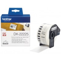 BROTHER Rollo de Papel Continuo Blanco de 38mm x 30,48m