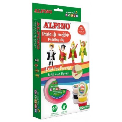 Alpino DP000207 compuesto para cerámica y modelaje Arcilla de modelar 240 g Multicolor 1 pieza(s) (Espera 4 dias)