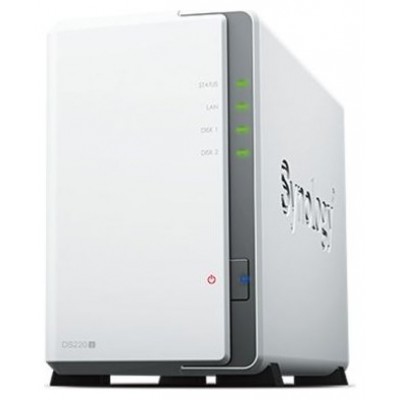 Synology Sistema de almacenamiento SAN/NAS Synology DiskStation DS220J - quad core 512mb