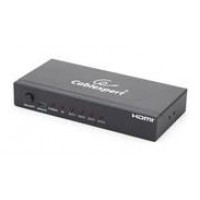 Gembird Divisor de HDMI 4 Puertos Negro