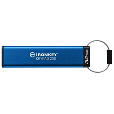 Kingston Technology IronKey Keypad 200 unidad flash USB 32 GB USB tipo A 3.2 Gen 1 (3.1 Gen 1) Azul (Espera 4 dias) Kingston Technology IronKey Keypad 200 unidad flash USB 32 GB USB tipo A 3.2 Gen 1 (3.1 Gen 1) Azul (Espera 4 dias)