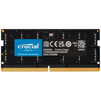 SODIMM DDR5 32GB 4800MHz CRUCIAL CT32G48C40S5T SODIMM DDR5 32GB 4800MHz CRUCIAL CT32G48C40S5T