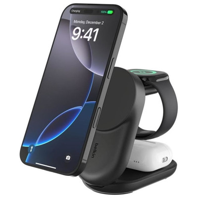 BASE DE CARGA BELKIN WIZ037KQBK ULTRACHARGE NEGRO BASE DE CARGA BELKIN WIZ037KQBK ULTRACHARGE NEGRO