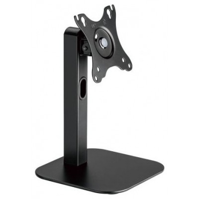 AISENS - SOPORTE DE MESA ECO GIRATORIO E INCLINABLE PARA MONITOR/POS 2.5KG DE 10-24, NEGRO