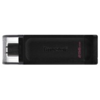 Kingston Technology 70 unidad flash USB 256 GB USB Tipo C 3.2 Gen 1 (3.1 Gen 1) Negro (Espera 4 dias)
