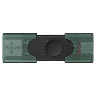 Kingston DataTraveler 128GB USB 3.2 Gen1 Duo Negro