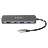 DOCKING USB-C D-LINK DUB-2333 A 1xHDMI 4K 3xUSB3.0