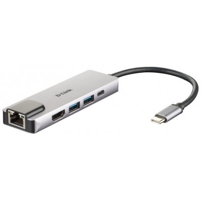 Docking Usb-c D-link Dub-m520 A 1xhdmi 4k 2xusb-a 3.0