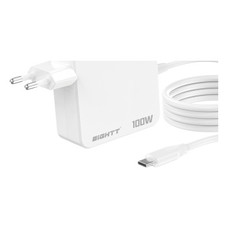 ALIMENTADOR PORT. 100W EIGHTT USB-C BLANCO PN: ALIMENTADOR PORT. 100W EIGHTT USB-C BLANCO PN: