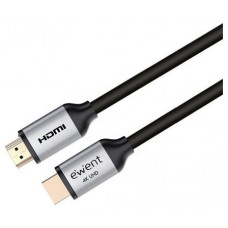 CABLE EWENT HDMI 2.0 PREMIUM HIGH SPEED CON ETHERNET NEGRO M/M 5M 4K 60HZ