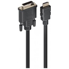 Ewent EC1351 adaptador de cable de vídeo 3 m HDMI tipo A (Estándar) DVI-D Negro (Espera 4 dias)