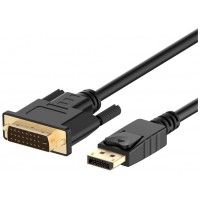 Ewent EC1440 adaptador de cable de vídeo 1 m DisplayPort DVI-D Negro (Espera 4 dias)