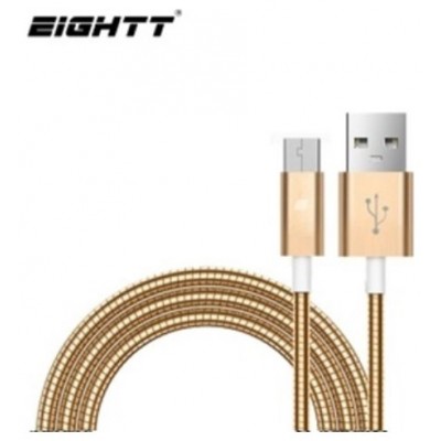 Eightt - Cable USB a MicroUSB 1.0M - Trenzado de Nylon