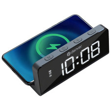 RELOJ DESPERTADOR DENVER CON CARGA INALAMBRICA PARA SMARTPHONES