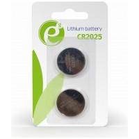 PACK 2 PILAS CR2025 3V LITHIUM BOTÓN GEMBIRD (Espera 4 dias)