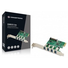 Controladora Pcie Conceptronic Emrick02g Pcie 4