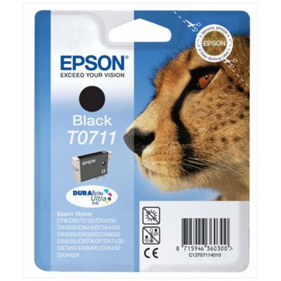 TINTA EPSON C13T07114012 T0711 NEGRO (Espera 4 dias)