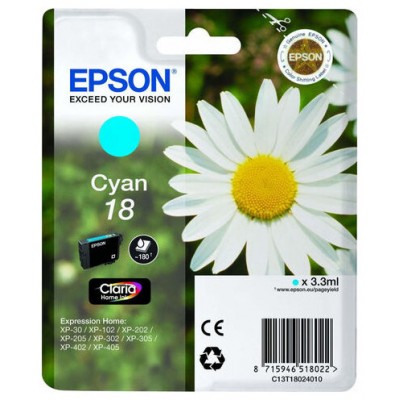 TINTA EPSON C13T18024012 Nº 18 CIAN (Espera 4 dias)
