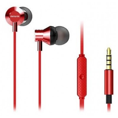 AURICULAR INTRAUDITIVO AIWA ESTM-50RD RED 3.5mm DRIVER