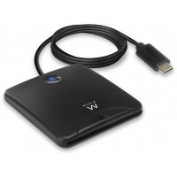 EWENT LECTOR DE DNI ELECTRONICO Y TARJETAS INTELIGENTES USB-C (Espera 4 dias)