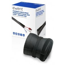 Ewent EW1557 organizador de cables Universal Pasacables Negro 1 pieza(s) (Espera 4 dias)