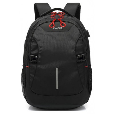 Ewent EW2526 maletines para portátil 39,6 cm (15.6") Mochila Negro (Espera 4 dias)