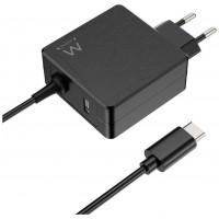 Ewent EW3978 cargador de dispositivo móvil Portátil Negro Corriente alterna Carga rápida Interior (Espera 4 dias)