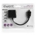 Ewent EW9864 adaptador de cable de vídeo 0,2 m HDMI VGA, 3.5mm Negro (Espera 4 dias)