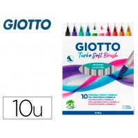 ESTUCHE 10 UDS TURBO SOFT BRUSH GIOTTO F426800 (Espera 4 dias)