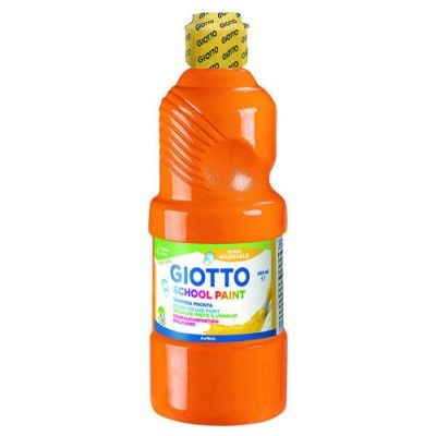 Giotto F535305 tempera 500 ml Botella Naranja (Espera 4 dias)