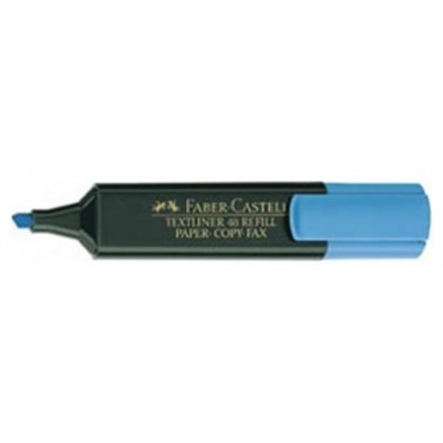 MARCADOR FLUOR TEXTLINER AZUL FABER CASTELL 154851 (MIN10) (Espera 4 dias)