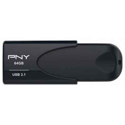 PNY USB Attache 4 3.1 64GB / Lectura 80 Mb/s