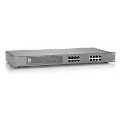 SWITCH NO GESTIONABLE LEVEL ONE FEP-1612 16P 16xPoE
