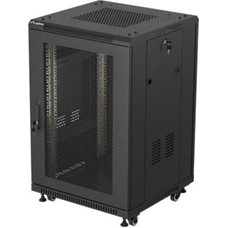 ARMARIO RACK LANBERG DE SUELO 19" 18U 600X600 PUERTA PERFORADA FLAT PACK NEGRO ARMARIO RACK LANBERG DE SUELO 19" 18U 600X600 PUERTA PERFORADA FLAT PACK NEGRO