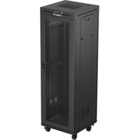 ARMARIO LANBERG RACK 19" 37U 600X600 FLAT PACK PUERTA PERFORADA CON LCD ARMARIO LANBERG RACK 19" 37U 600X600 FLAT PACK PUERTA PERFORADA CON LCD