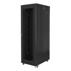 ARMARIO LANBERG RACK 19" 42U 800X1000 FLAT PACK PUERTA PERFORADA NEGRO