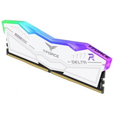 DDR5 TEAMGROUP T-FORCE DELTA RGB 8GB X2 6000 BLANCO LED