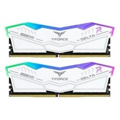 DDR5 TEAMGROUP T-FORCE DELTA RGB 16GB X2 6000 BLANCO