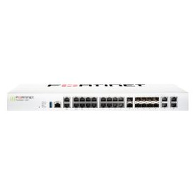 FORTIGATE FG-100F FIREWALL 1Gbps 22 PUERTOS 2xGE RJ45