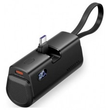 POWER BANK 4800mAh 22.5W WIRELESS NEGRO VENTION (Espera 4 dias)