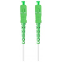 CABLE DE FIBRAOPTICA LANBERG 2.5M MONO SC/APC-SC/APC SIMPLEX G657A2 LSZH BLANC