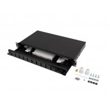 PATCH PANEL LANBERG 1U 19" FIBRA OPTICA 12 PTS SC DUPLEX O 12 LC QUAD BK+ACC PATCH PANEL LANBERG 1U 19" FIBRA OPTICA 12 PTS SC DUPLEX O 12 LC QUAD BK+ACC