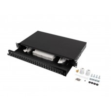 PATCH PANEL LANBERG 1U 19" FIBRA OPTICA 24 PTS SC DUPLEX O 24 LC QUAD BK+ACC PATCH PANEL LANBERG 1U 19" FIBRA OPTICA 24 PTS SC DUPLEX O 24 LC QUAD BK+ACC