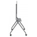 SOPORTE SUELO RUEDA BANDEJA PANTALLA 120KG 50-86 NEGRO