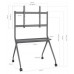 SOPORTE SUELO RUEDA BANDEJA PANTALLA 120KG 50-86 NEGRO