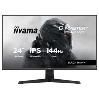 MONITOR IIYAMA 24 PULGADAS RESOLUCION FULL HD (1920X1080), PANEL IPS, 1 MS (MPRT), 75 HZ, BRILLO 250, CONTRASTE 1000:1, HDMI, DISPLAYPORT, HUB USB, ALTAVOCES, FLICKER FREE, LOW BLUE LIGHT. (Espera 4 dias)