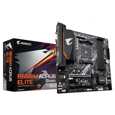 Gigabyte B550M AORUS ELITE Zócalo AM4 Micro ATX AMD B550 (Espera 4 dias)