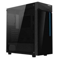 CAJA SEMITORRE GIGABYTE ATX C200 GLASS BLACK RGB LED (Espera 4 dias)