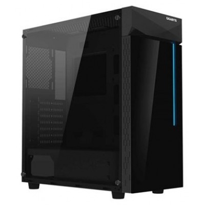 CAJA SEMITORRE GIGABYTE ATX C200 GLASS BLACK RGB LED (Espera 4 dias)